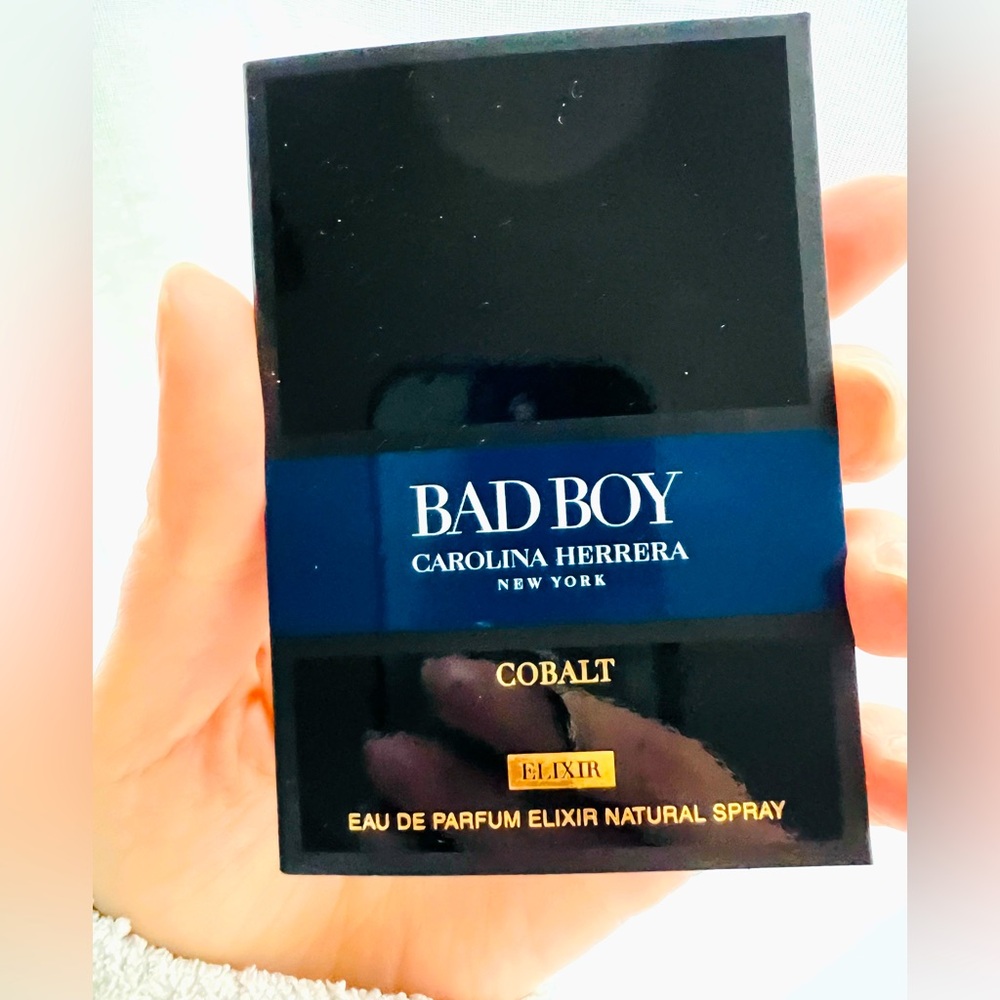 5 for 25⚡️Carolina Herrera Bad Boy Cobalt Elixir 1.5ml - Picture 2 of 7